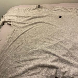 Heavy weight grey champion tshirt